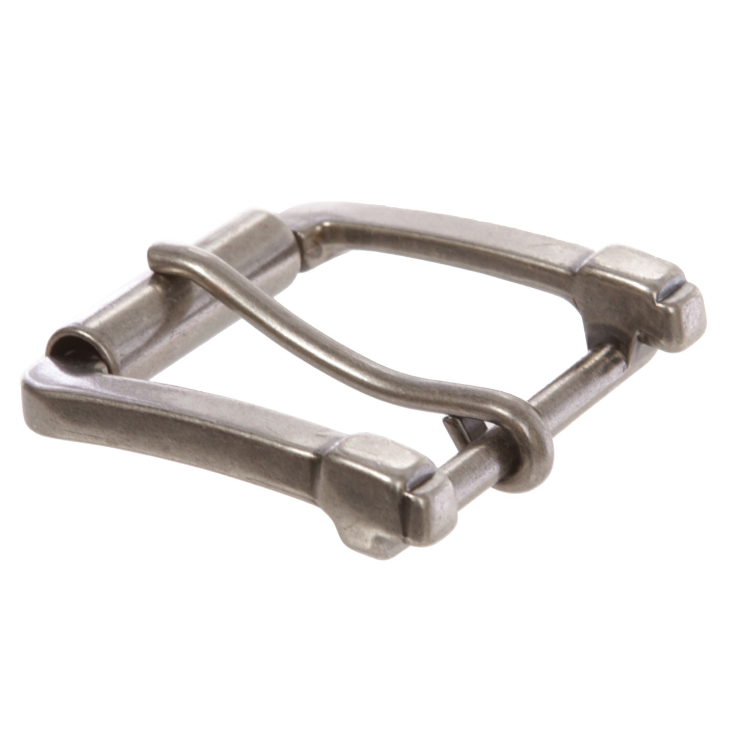 Hebilla de cinturón de rodillo cuadrado rectangular rectangular de una sola punta de 1 1/2" (38 mm) - Imagen 4 de 4