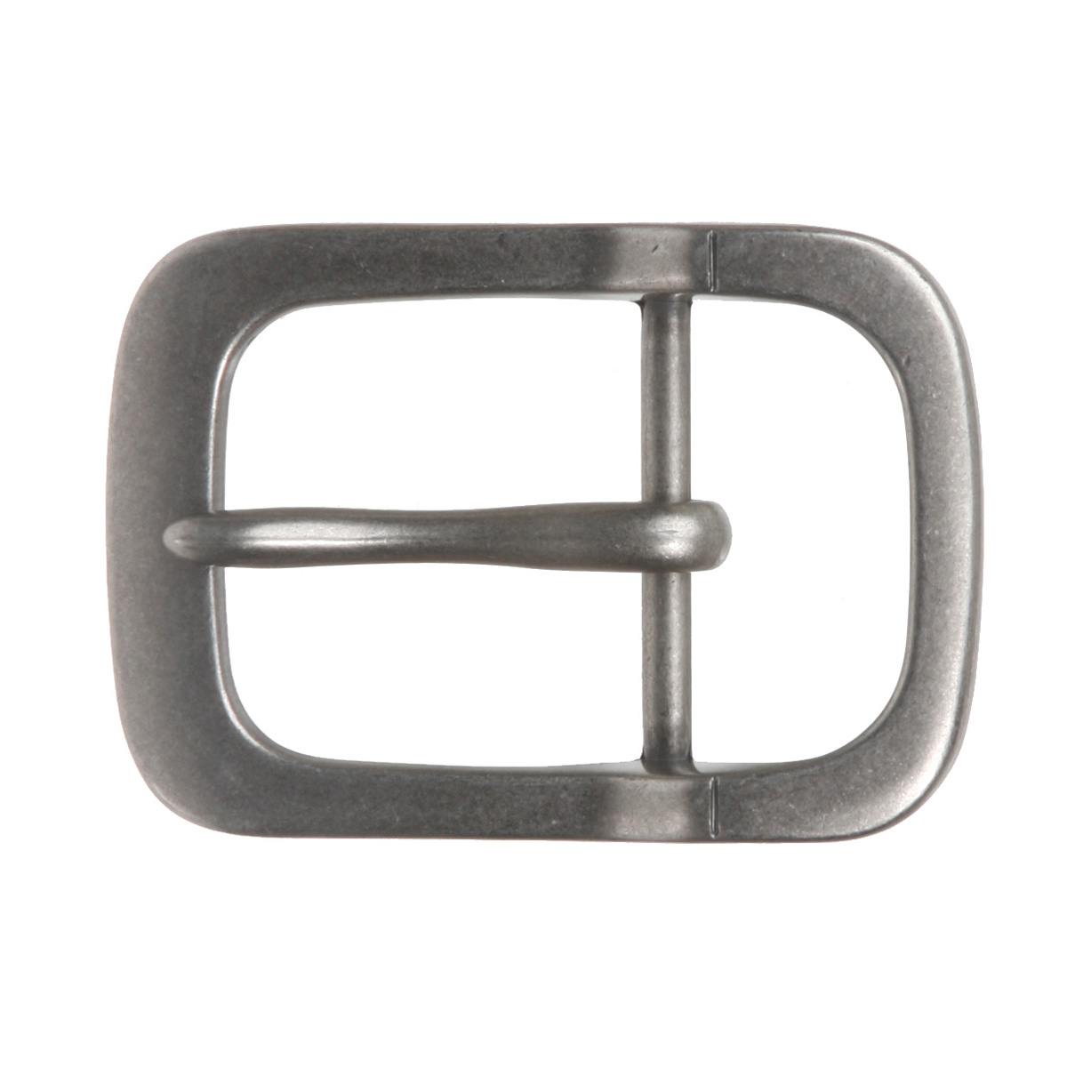 Hebilla de cinturón de barra central rectangular de una sola punta de 1 5/8" (40 mm) - Imagen 3 de 4