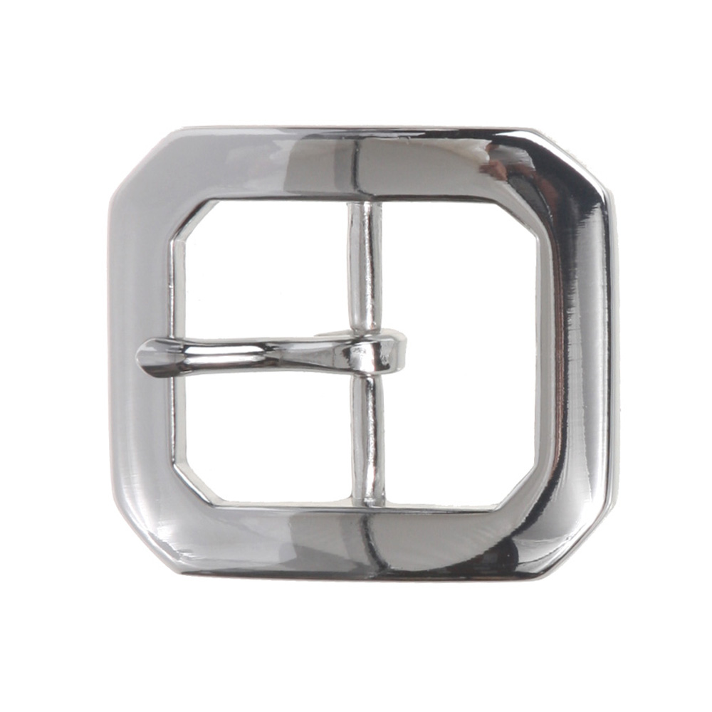 Hebilla de cinturón hexagonal de una sola punta sin níquel de 1 1/8" (30 mm) - Imagen 5 de 7