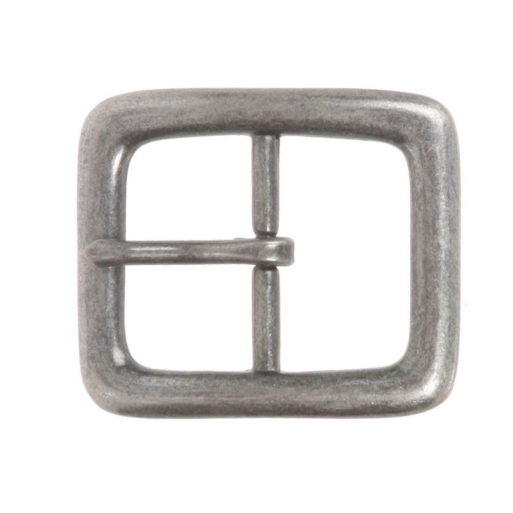 Hebilla de cinturón de barra central rectangular de una sola punta sin níquel de 1 3/8" (35 mm) - Imagen 6 de 6