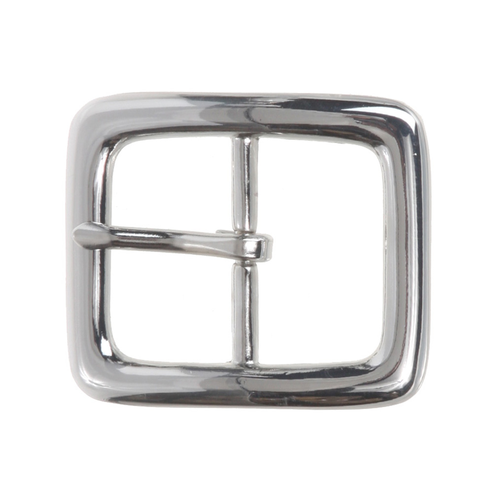 Hebilla de cinturón de barra central rectangular de una sola punta sin níquel de 1 3/8" (35 mm) - Imagen 5 de 6