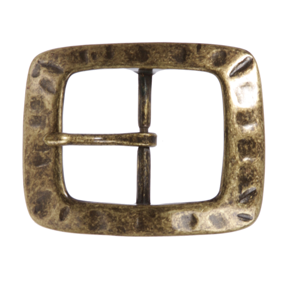 Hebilla de cinturón rectangular de 1 1/2" (39 mm) barra central libre de níquel - Imagen 9 de 16