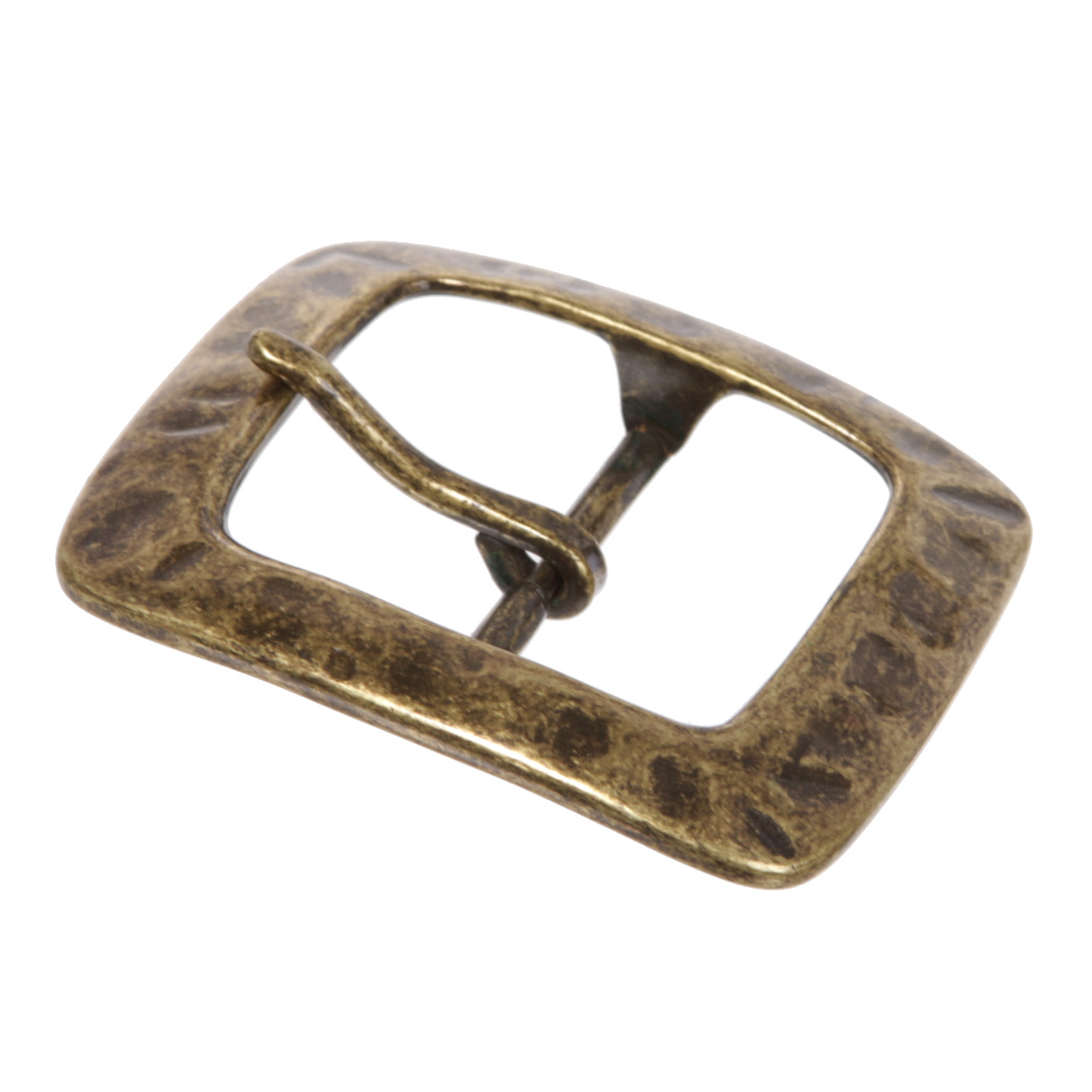 Hebilla de cinturón rectangular de 1 1/2" (39 mm) barra central libre de níquel - Imagen 10 de 16