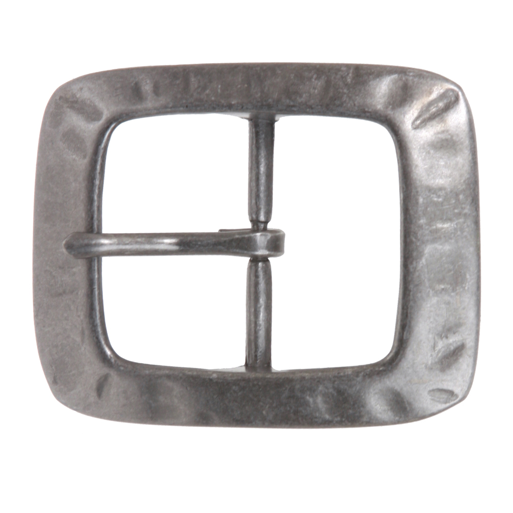 Hebilla de cinturón rectangular de 1 1/2" (39 mm) barra central libre de níquel - Imagen 15 de 16
