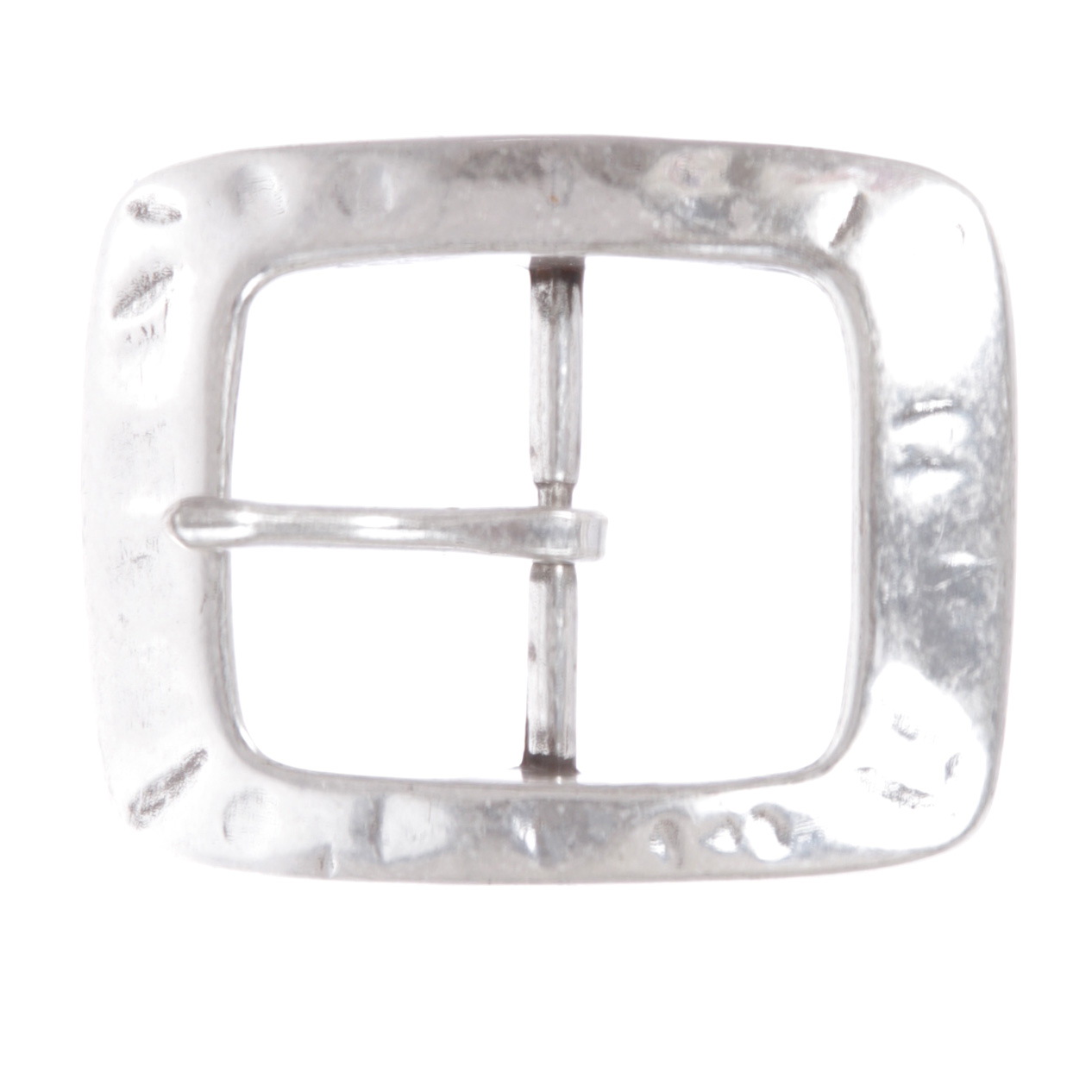 Hebilla de cinturón rectangular de 1 1/2" (39 mm) barra central libre de níquel - Imagen 13 de 16