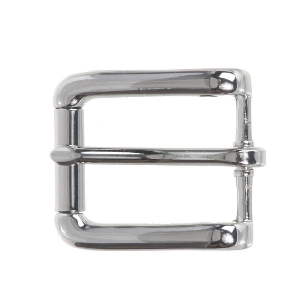 1" (25 mm) Nickel Free Single Prong Rectangular Roller Belt Buckle - Picture 4 of 6