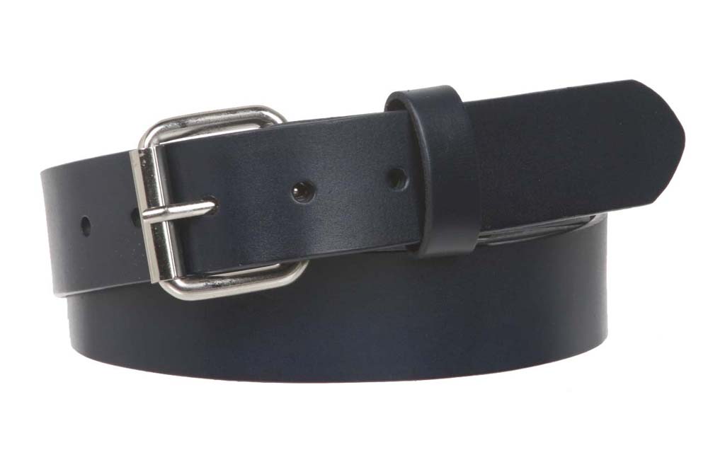 1 1/4" (34 mm) Snap On Standard Plain Full Grain Cow High Leather Belt - Picture 31 of 40