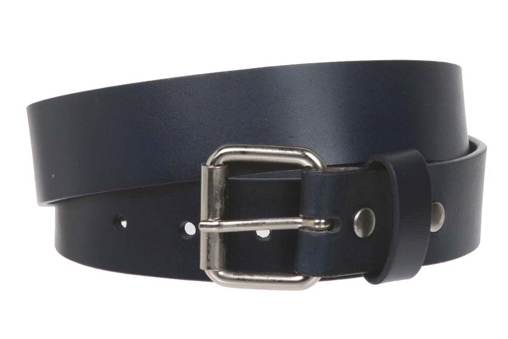 1 1/4" (34 mm) Snap On Standard Plain Full Grain Cow High Leather Belt - Picture 32 of 40