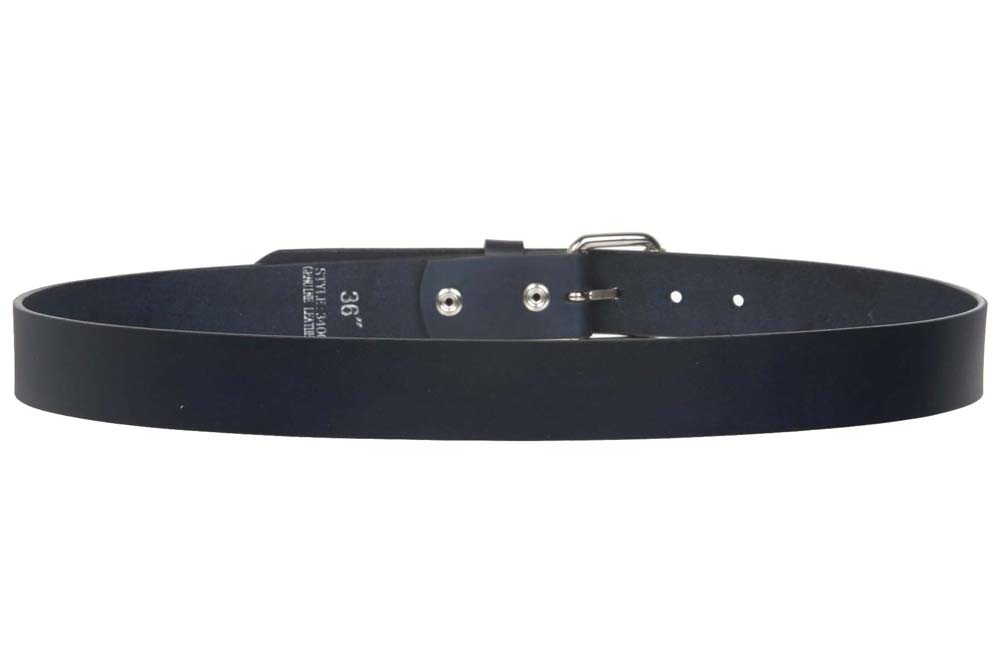 1 1/4" (34 mm) Snap On Standard Plain Full Grain Cow High Leather Belt - Picture 34 of 40