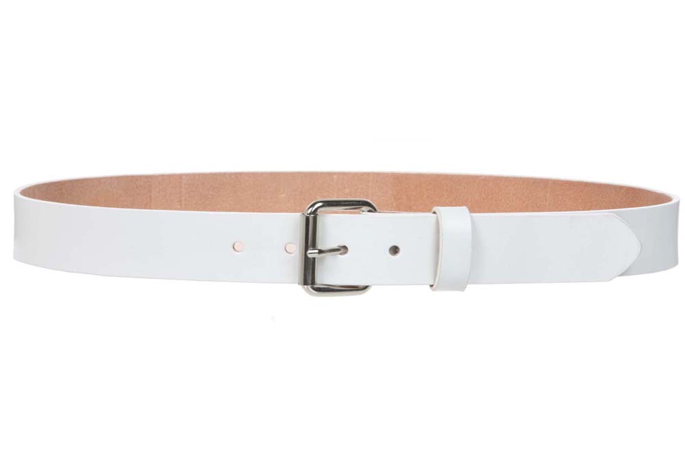 1 1/4" (34 mm) Snap On Standard Plain Full Grain Cow High Leather Belt - Picture 28 of 40