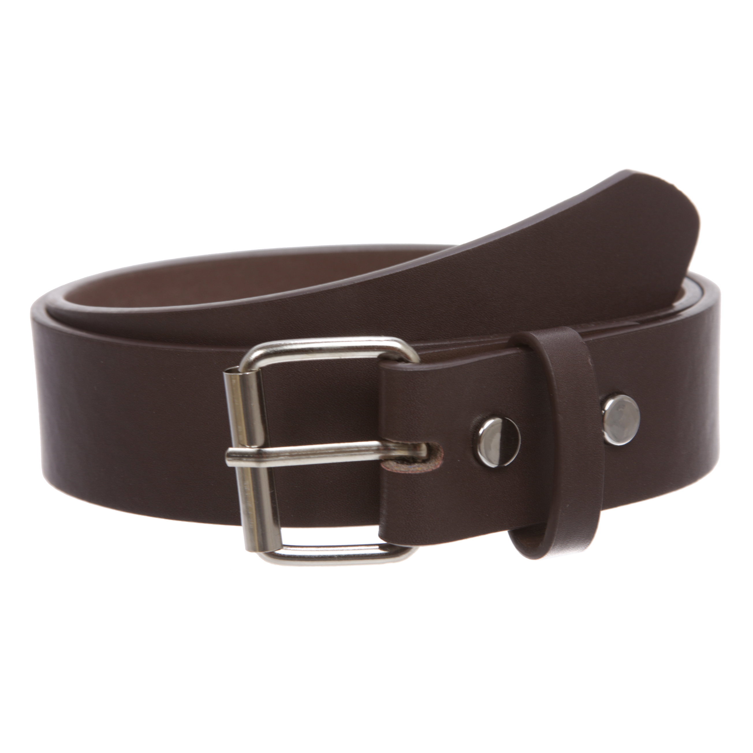 Kids or Extra Small Size Snap On Plain Leather Belt - Picture 13 of 76