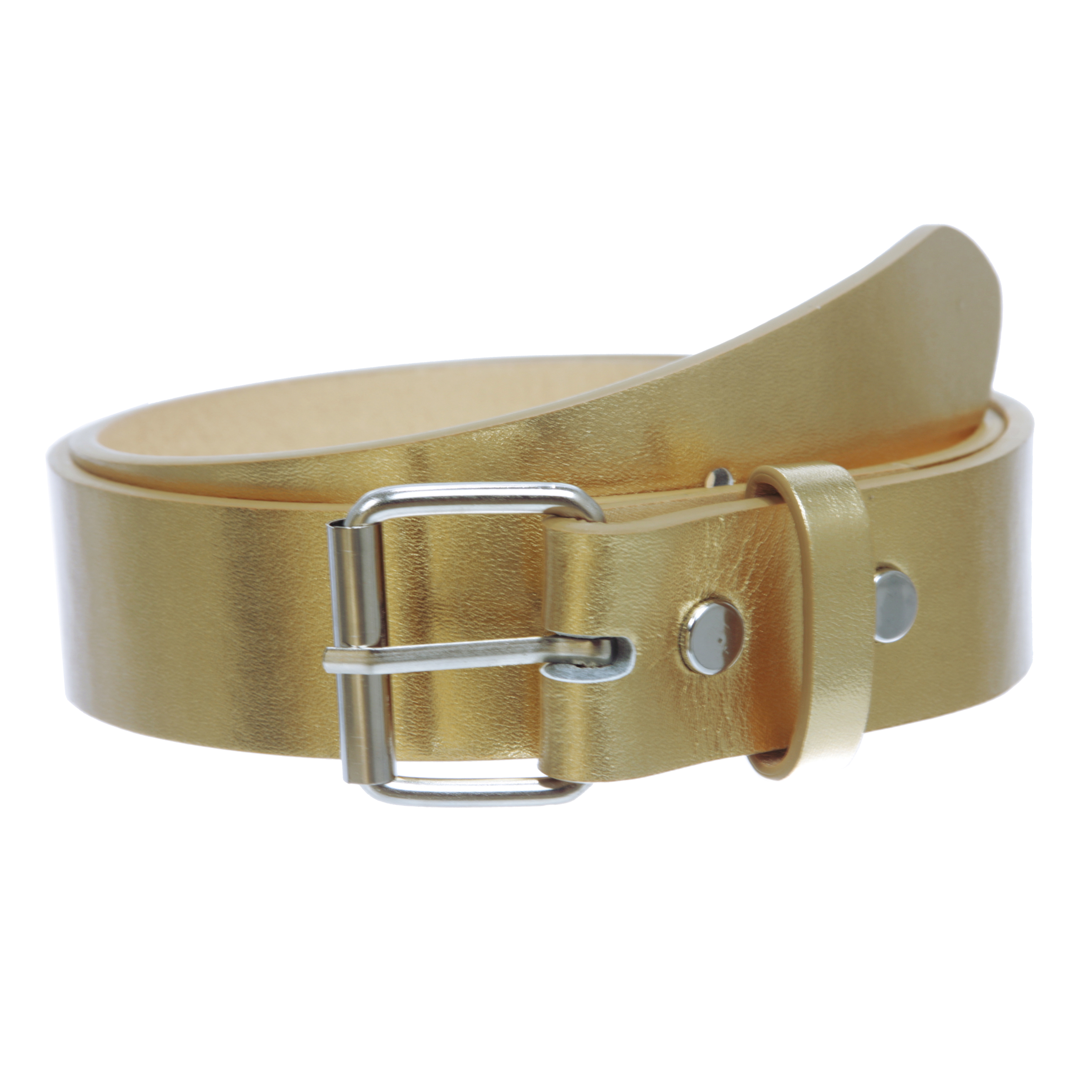 Kids or Extra Small Size Snap On Plain Leather Belt - Picture 17 of 76