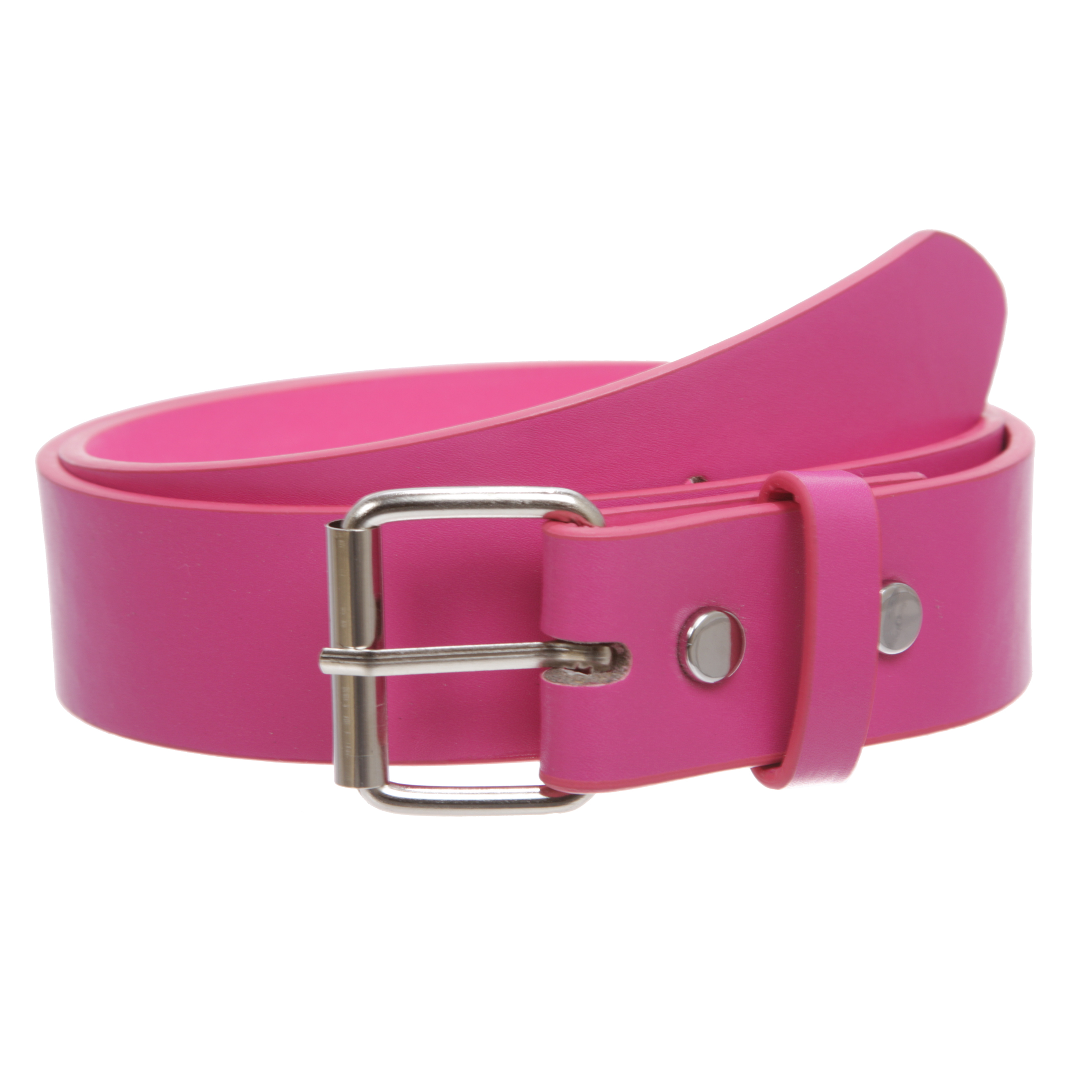 Kids or Extra Small Size Snap On Plain Leather Belt - Picture 21 of 76