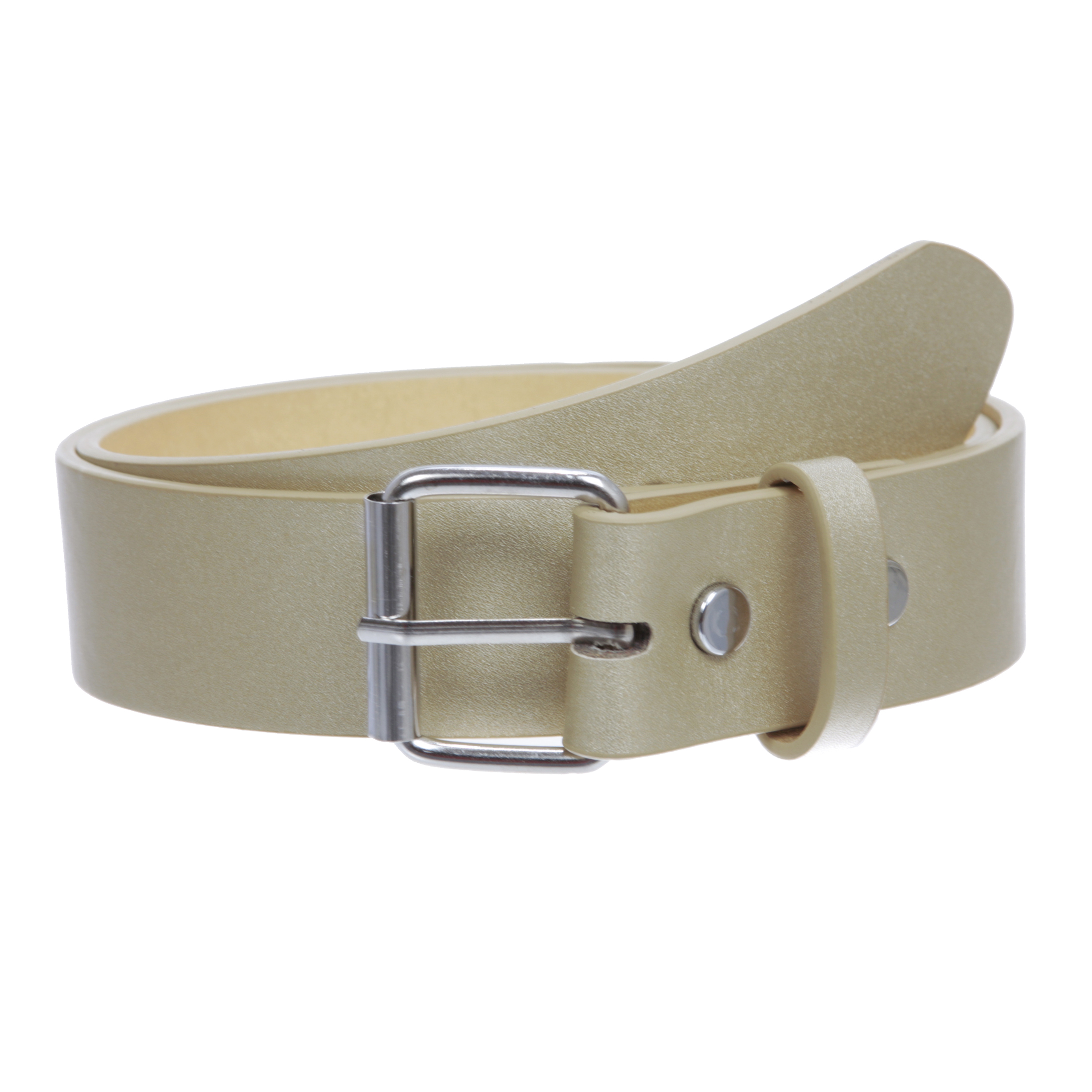 Kids or Extra Small Size Snap On Plain Leather Belt - Picture 65 of 76
