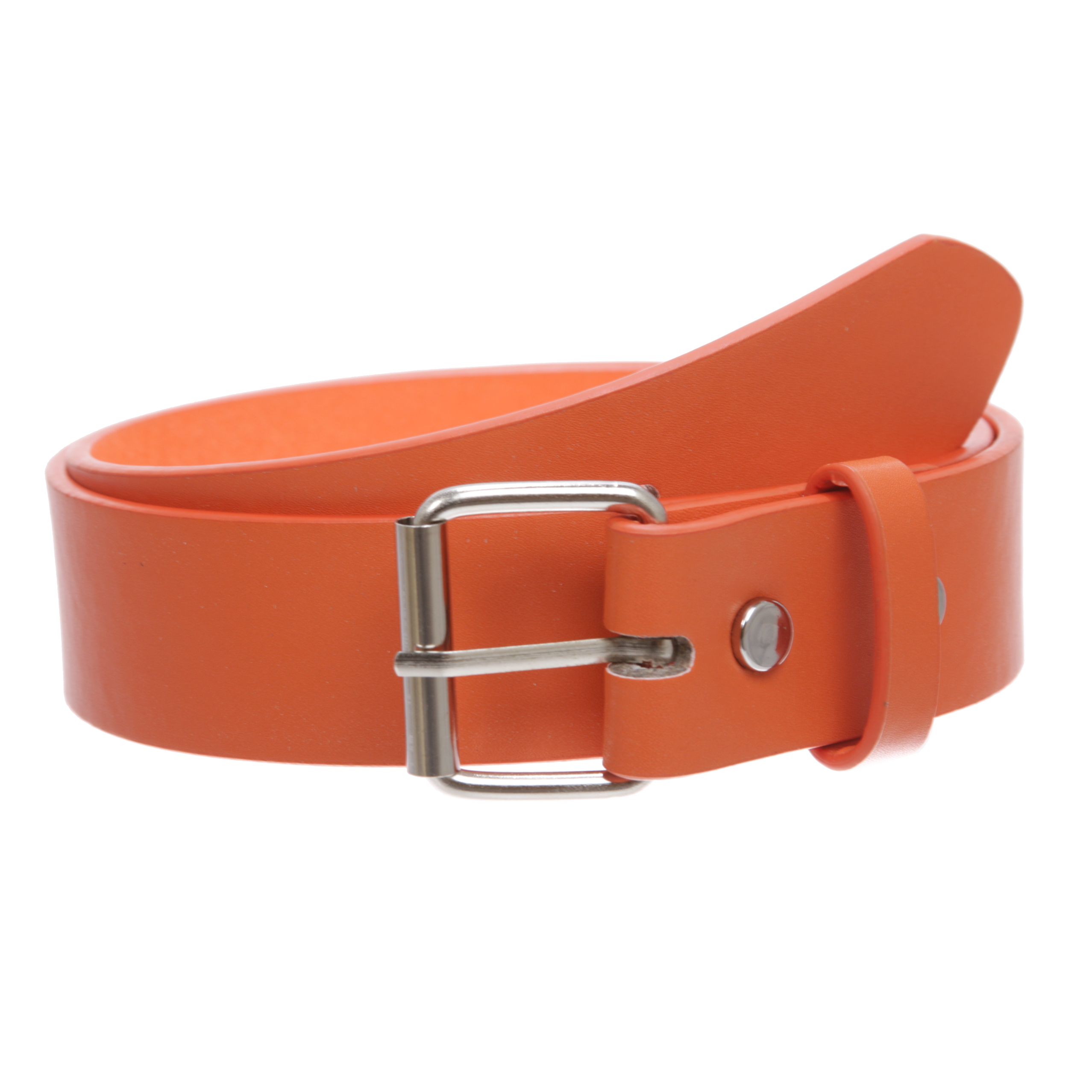 Kids or Extra Small Size Snap On Plain Leather Belt - Picture 29 of 76