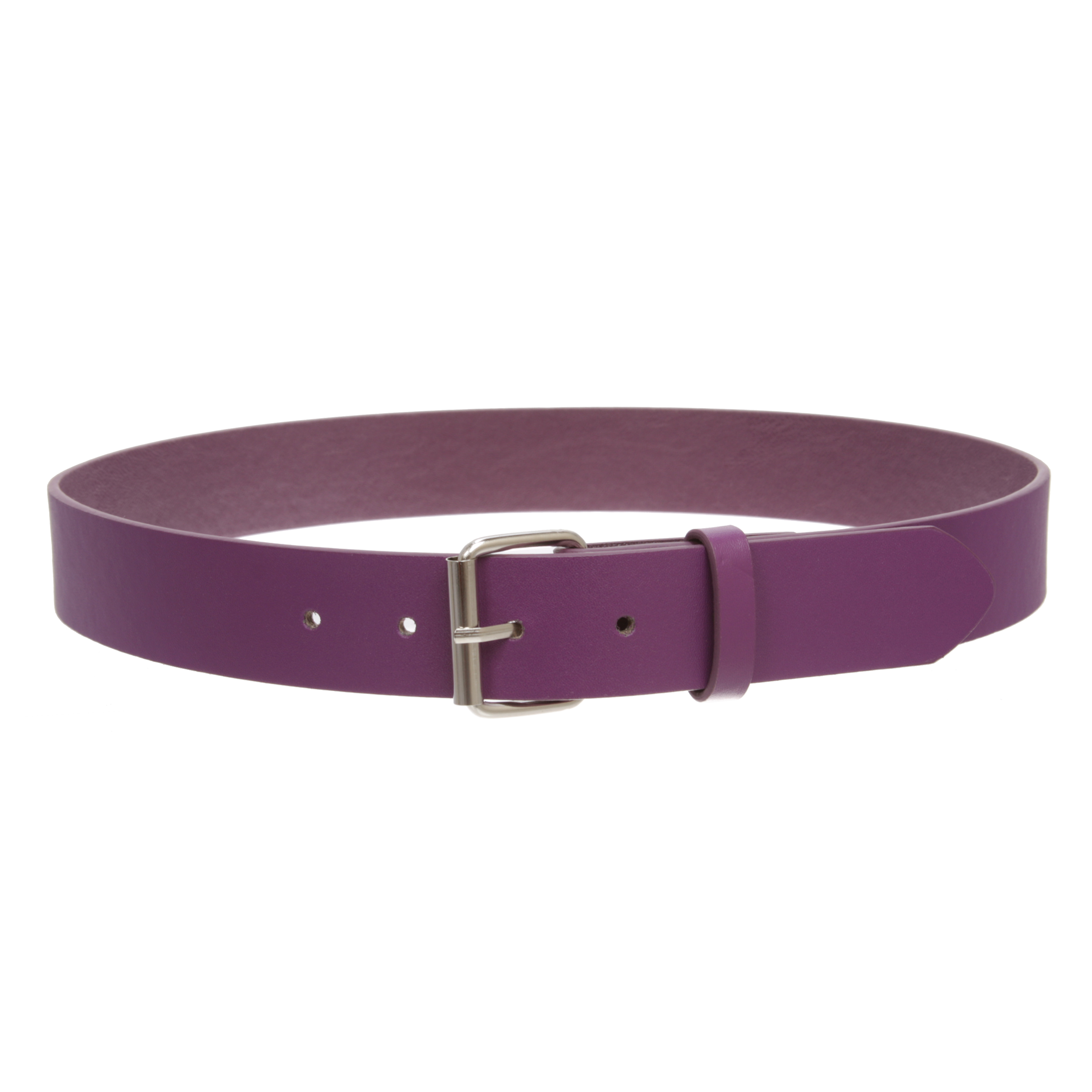 Kids or Extra Small Size Snap On Plain Leather Belt - Picture 59 of 76