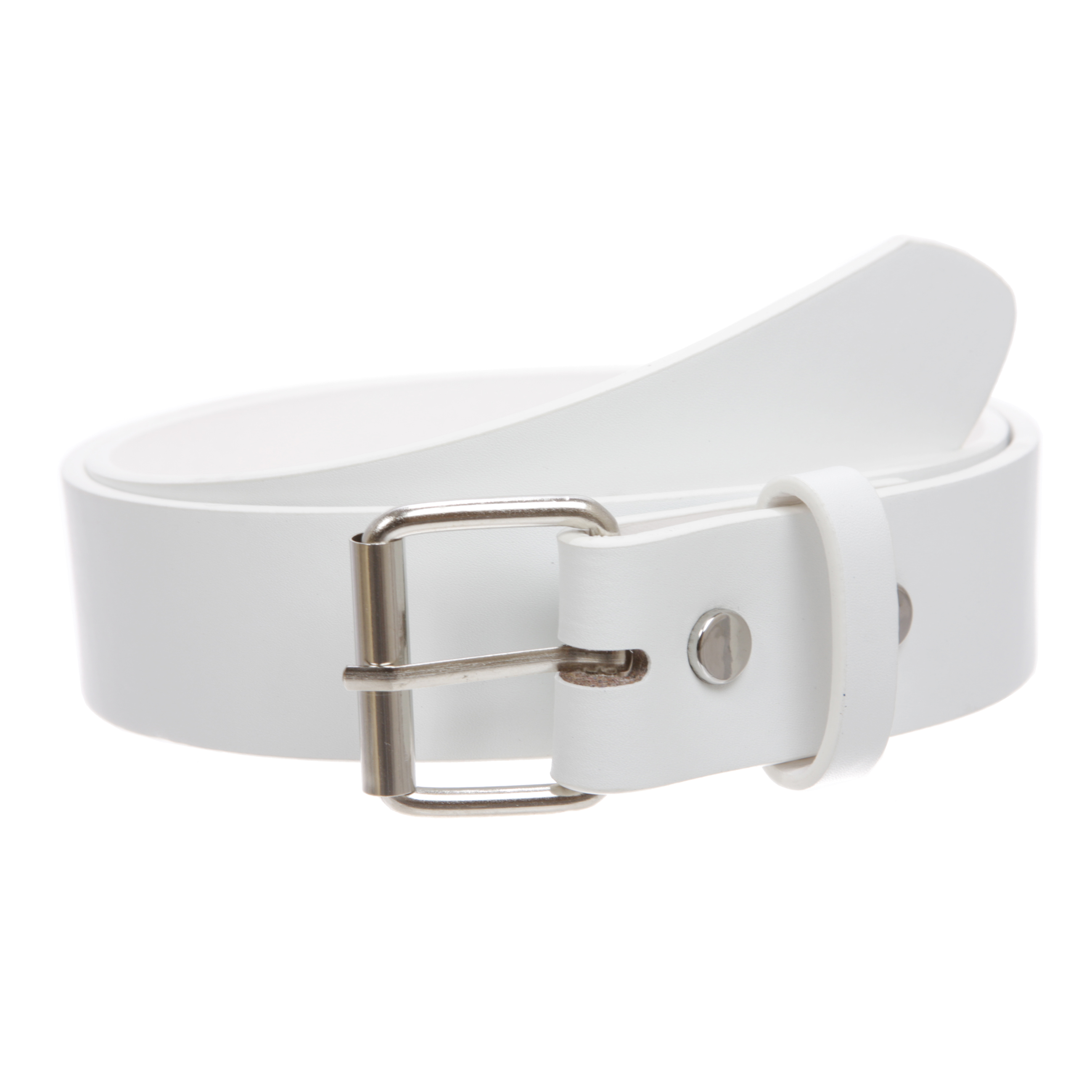 Kids or Extra Small Size Snap On Plain Leather Belt - Picture 41 of 76