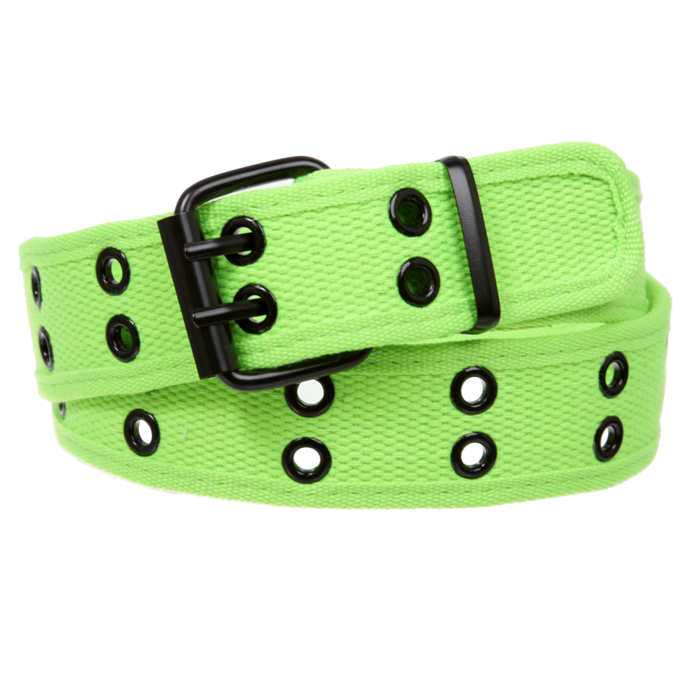 Double Hole Grommets Canvas Web Belt - Picture 29 of 32