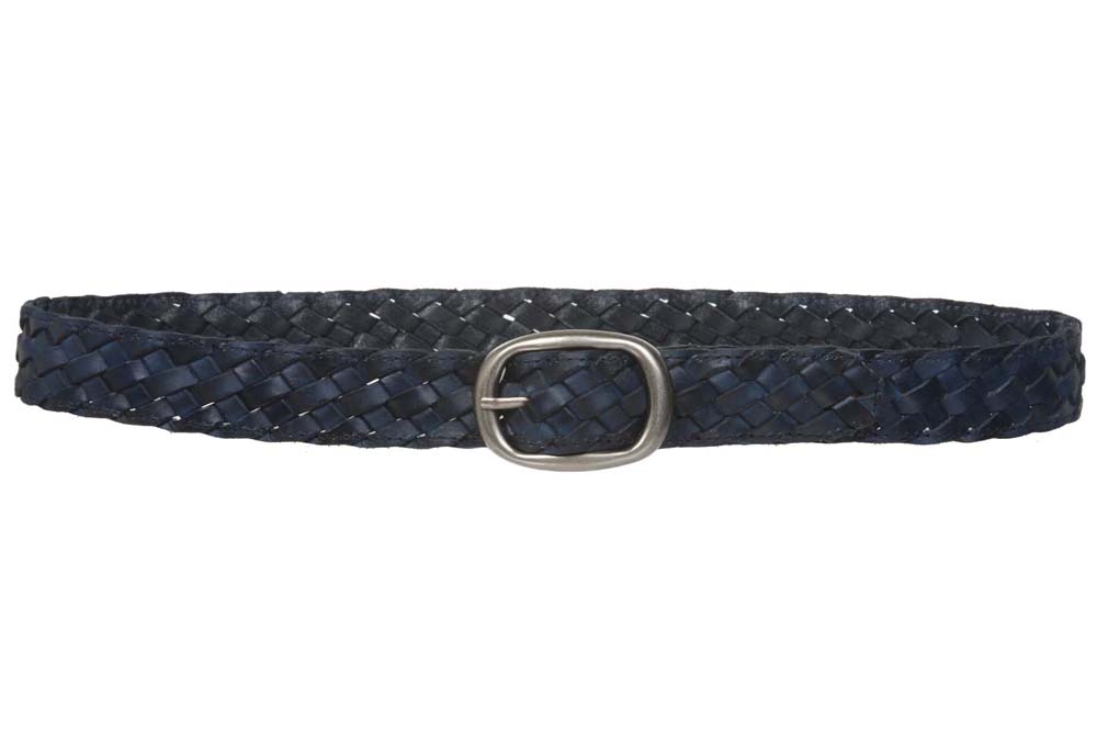 1 1/4" Women's Braided Woven Leather Belt - Picture 27 of 27