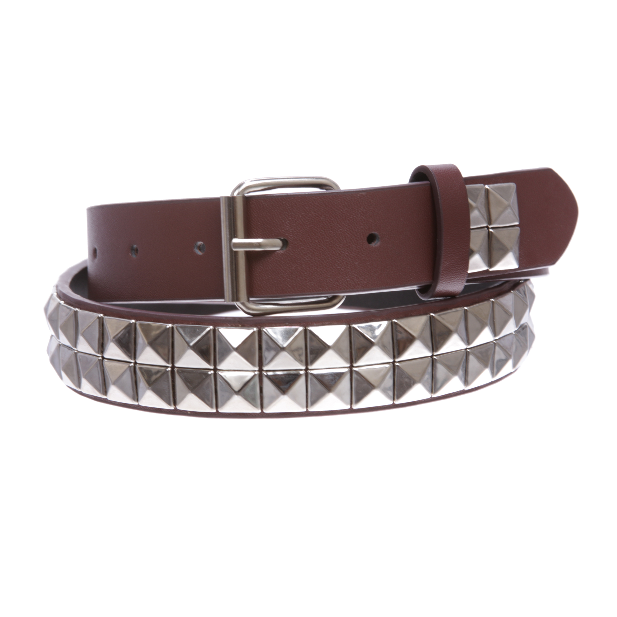 Emo snake skin studs belt
