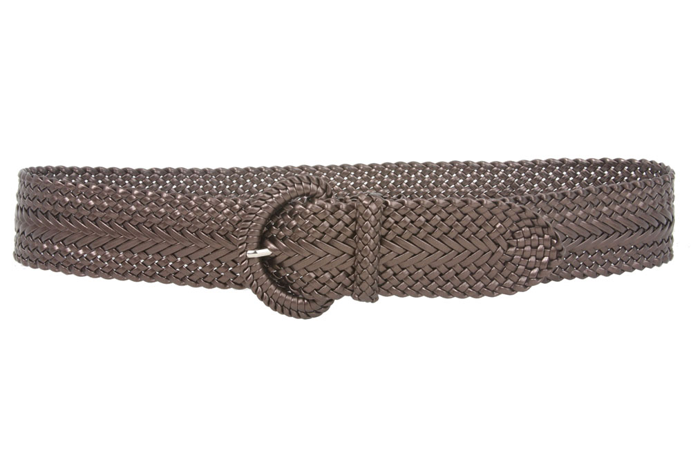 2 Inch Wide Hand Made Soft Metallic Woven Braided Round Belt eBay