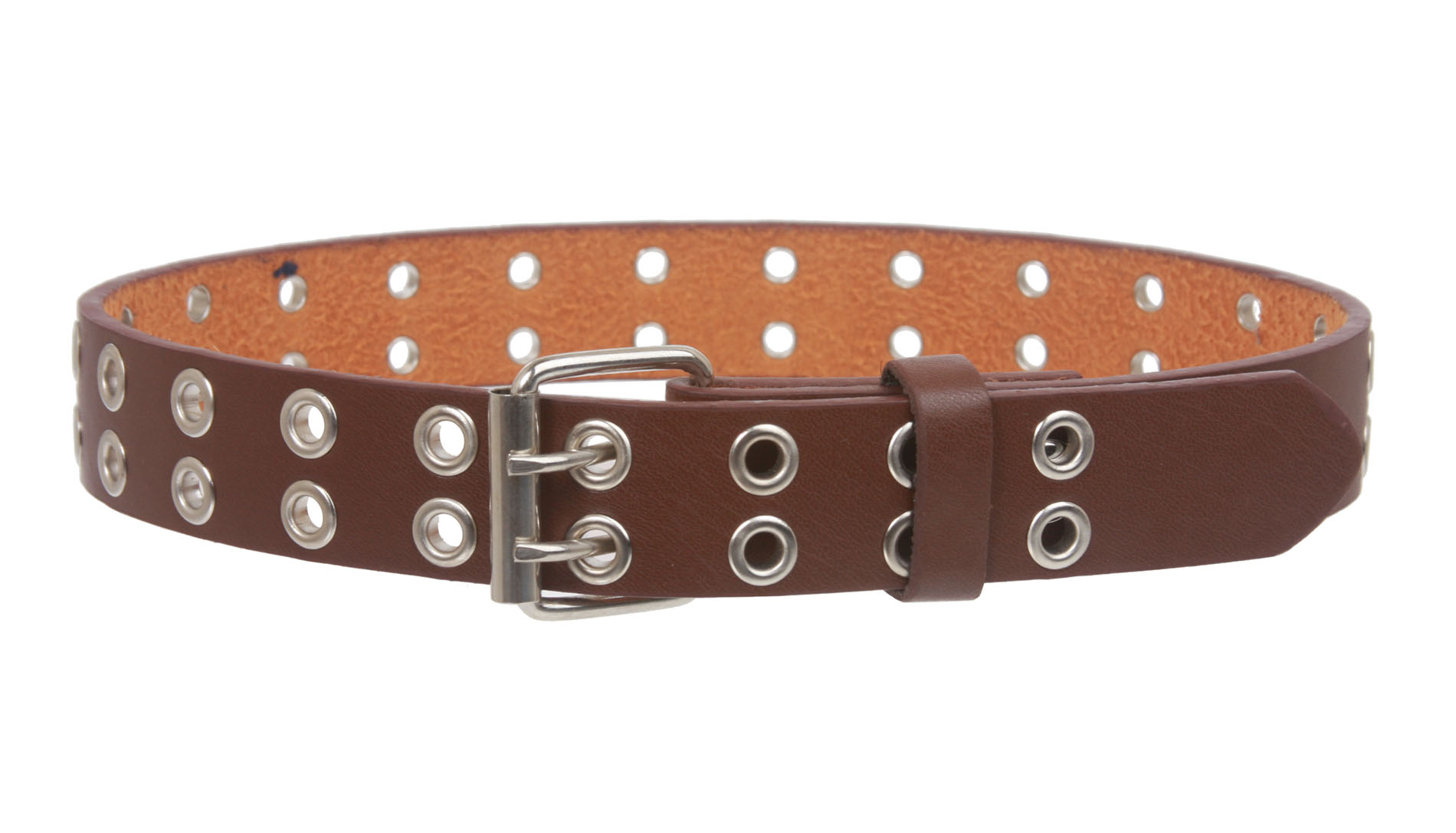 小物 00s rattle trap split eyelet belt d130_brn.jpg