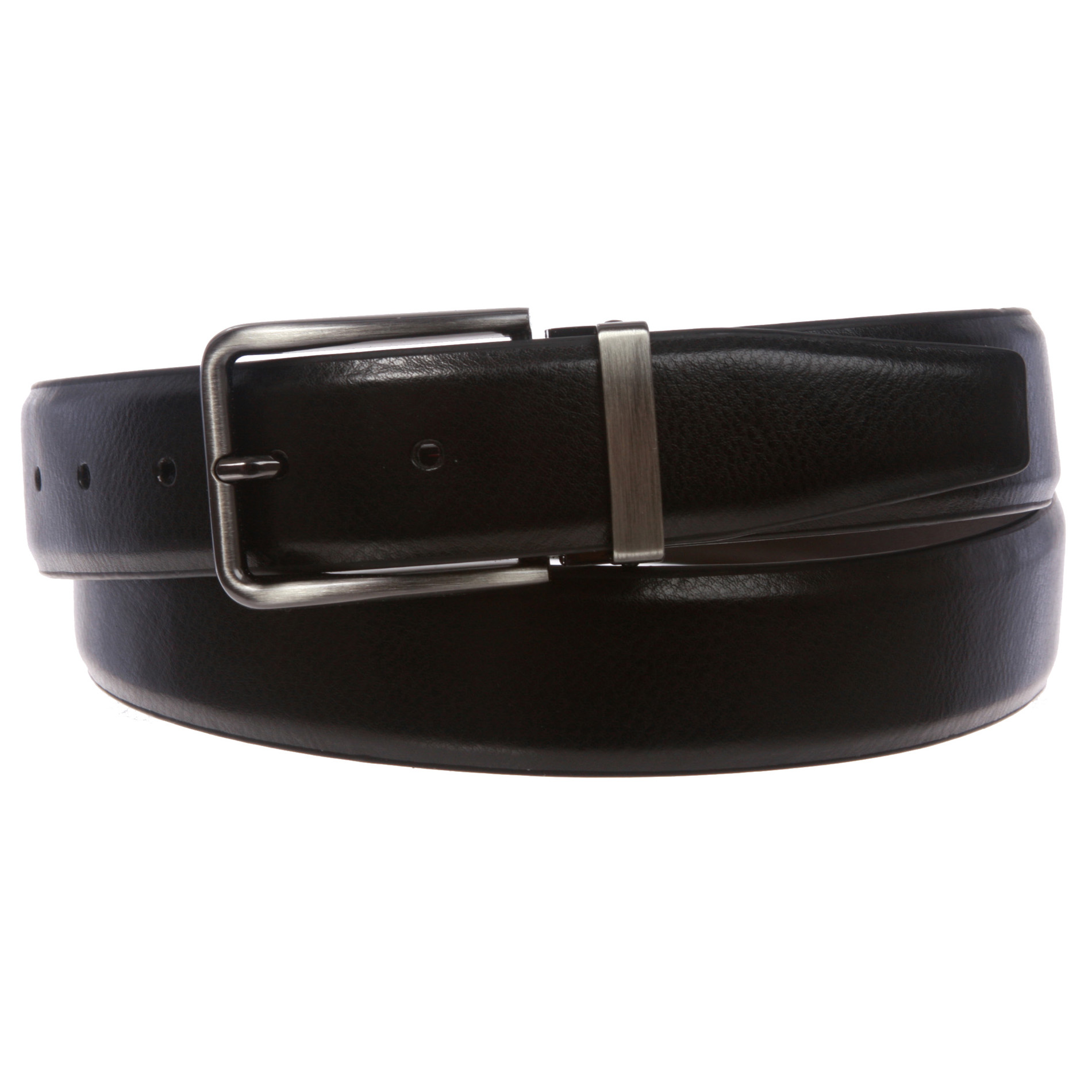 Herren One-Size-Fits-All Feder Kanten Leder eleganter Gürtel - Bild 10 von 10