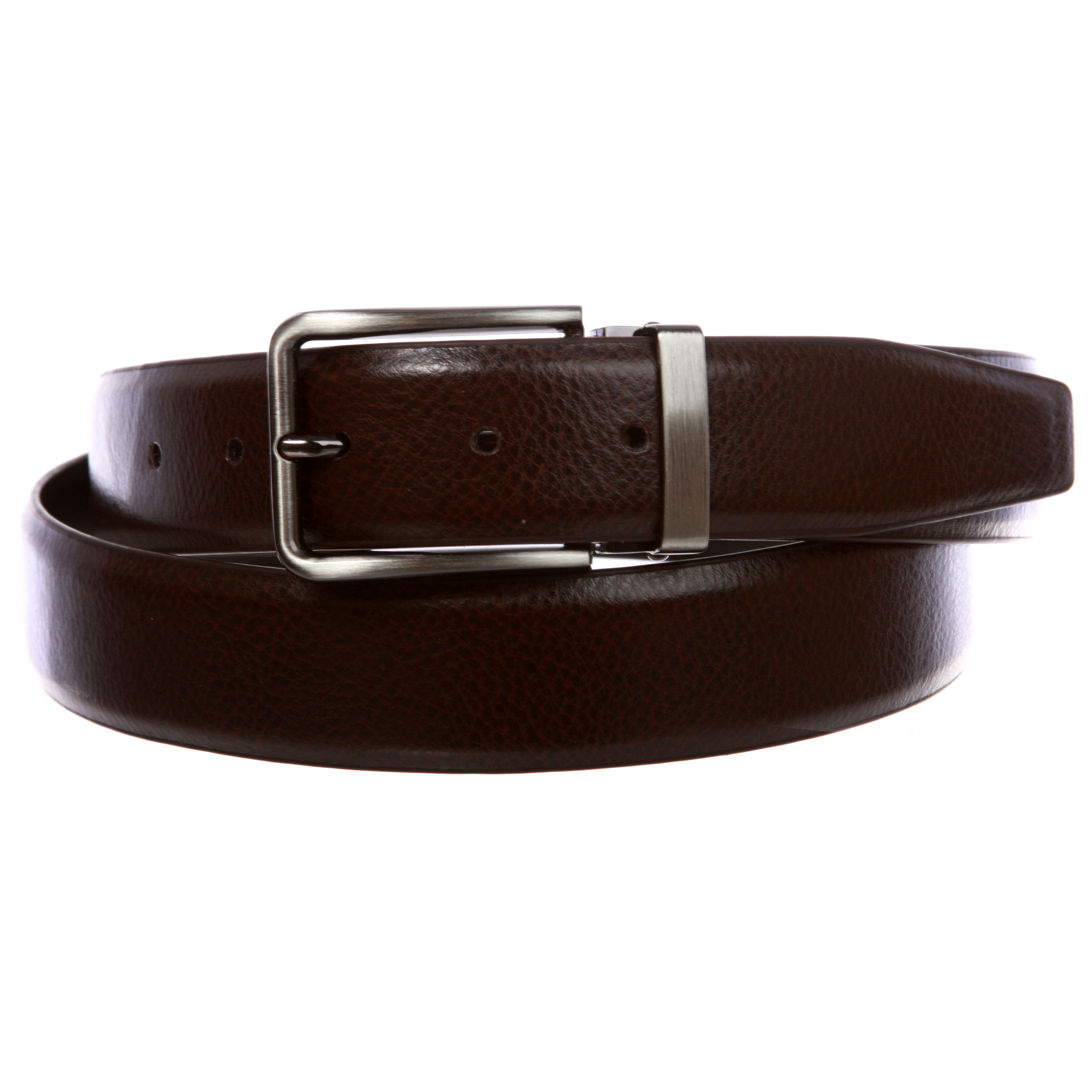 Herren One-Size-Fits-All Feder Kanten Leder eleganter Gürtel - Bild 7 von 10