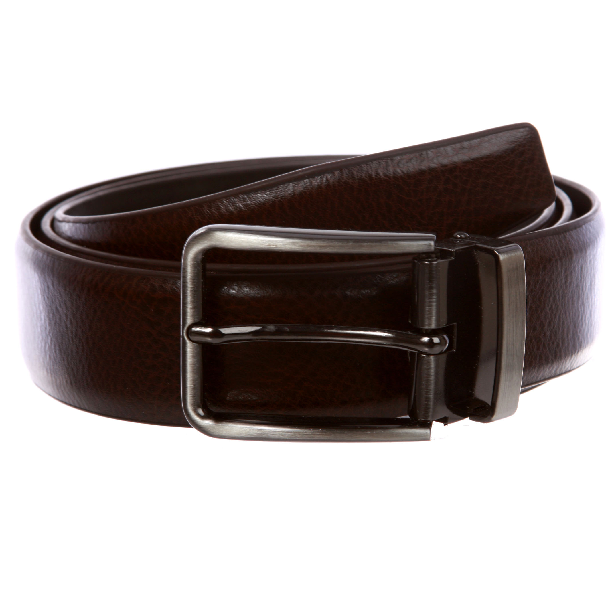 Herren One-Size-Fits-All Feder Kanten Leder eleganter Gürtel - Bild 6 von 10