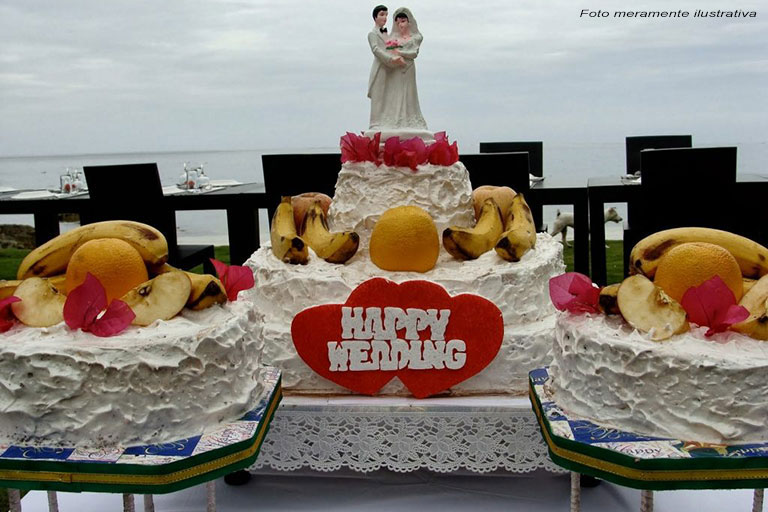 Bolo do casamento real