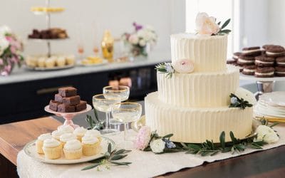 Tendências de bolo de casamento em 2018