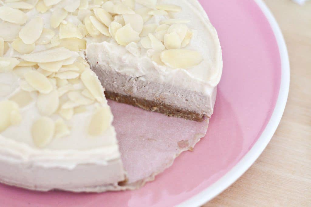 Bolo de casamento vegano