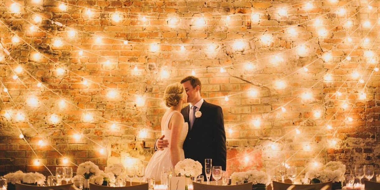iluminação para casamento