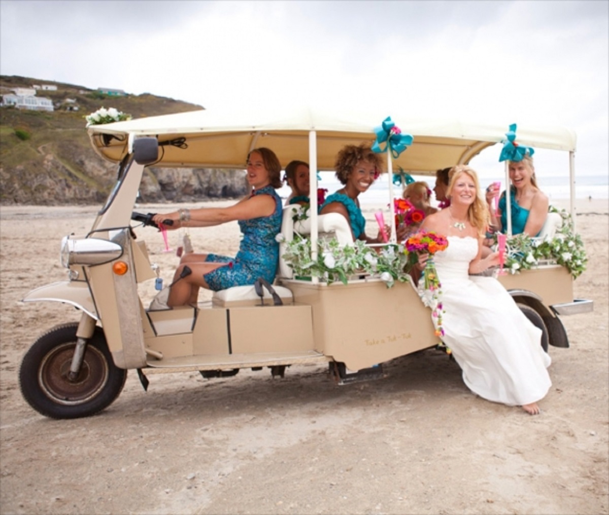 transporte de casamento