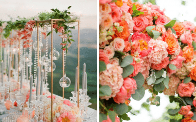 Como usar a cor coral no casamento e arrasar!