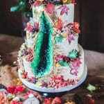 bolos de casamento decorados com flores