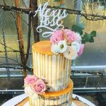 bolos de casamento decorados com flores