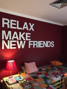 Relax. Make new friends.