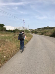 Michael from the Czech Republic on the Camino.