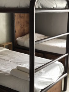 N1 Hostel had great bunks, with towels and bedding included. You also get a locked cabinet below for your valuables.