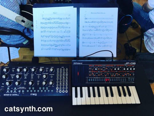 Mother 32 and Roland JP-08