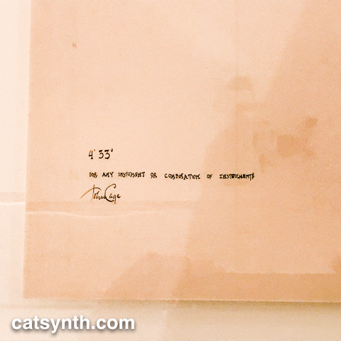 John Cage 4'33