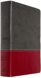 Jeremiah Study Bible - Charcoal & Burgundy Soft-Touch Leather Luxe Jeremiah Study Bible - Charcoal & Burgundy Soft-Touch Leather Luxe