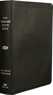 Jeremiah Study Bible - Black Genuine Leather Jeremiah Study Bible - Black Genuine Leather