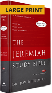 Jeremiah Study Bible - Hardcover Large Print Edition Jeremiah Study Bible - Hardcover Large Print Edition
