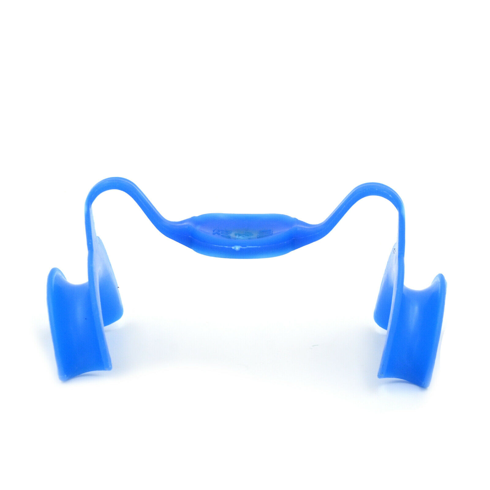 5PCS Dental Teeth Whitening Cheek Retractor Clear Blue M-Shape Middle Size dts071_3