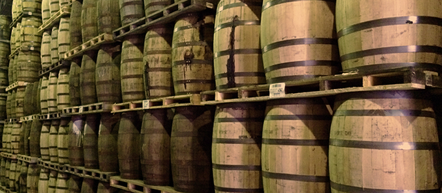 Canadian whisky - Crown Royal barrels
