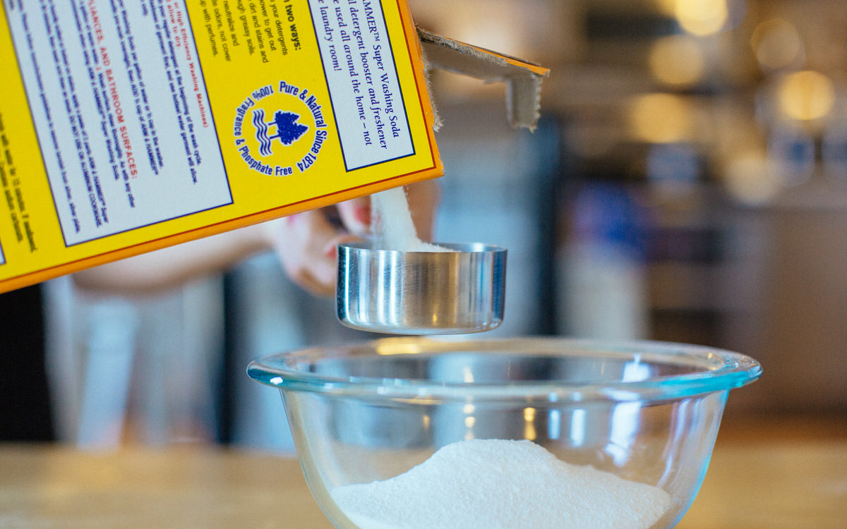 borax and washing soda