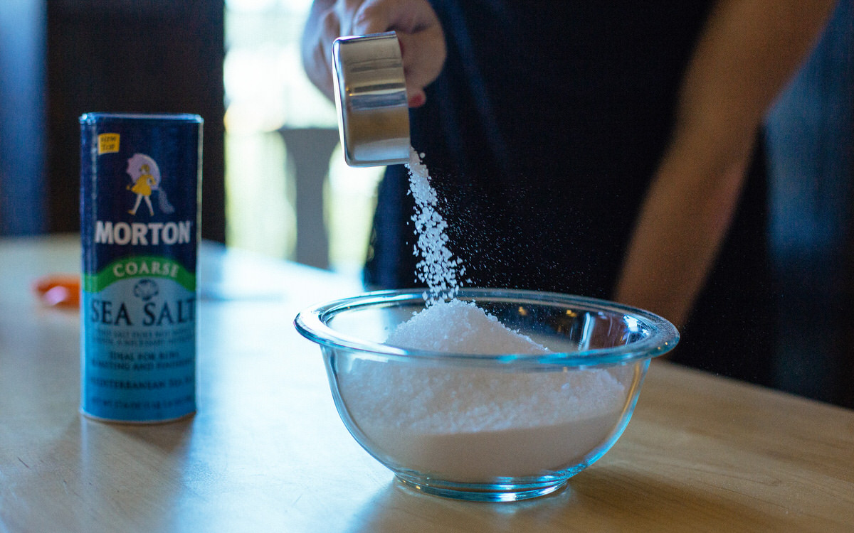 coarse salt for natural detergent coarse salt for natural detergent