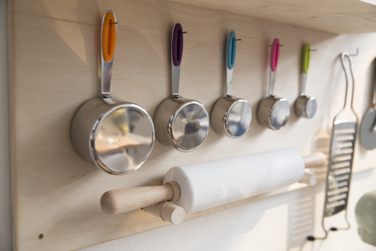 storage pegboard pots